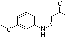 structure of CAS# 518987-37-6, 6-甲氧基-1H-吲唑-3-甲醛