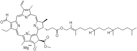 structure of CAS# 519-62-0, 叶绿素 B