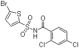 structure of CAS# 519055-62-0, 他斯索兰