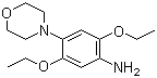 structure of CAS# 51963-82-7, 2,5-二乙氧基-4-吗啉基苯胺