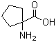 CAS # 52-52-8, Cycloleucine, 1-Amino-1-cyclopentanecarboxylic acid