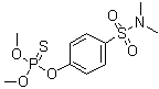 structure of CAS# 52-85-7, 氨磺磷