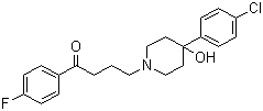 CAS 登录号：52-86-8, 氟哌啶醇, 1-(4-氟苯基)-4-[4-(4-氯苯基)-4-羟基-1-哌啶基]-1-丁酮