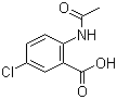 structure of CAS# 5202-87-9, 2-(乙酰氨基)-5-氯苯甲酸