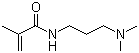 structure of CAS# 5205-93-6, N-(3-二甲氨基丙基)甲基丙烯酰胺