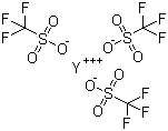 structure of CAS# 52093-30-8, 三氟甲磺酸钇(III)