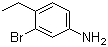 structure of CAS# 52121-36-5, 3-Bromo-4-ethylaniline