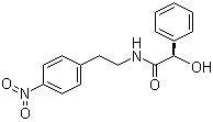 structure of CAS# 521284-19-5, (alphaR)-alpha-羟基-N-[2-(4-硝基苯基)乙基]苯乙酰胺