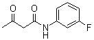 structure of CAS# 52173-35-0, N-(3-氟苯基)-3-氧代丁酰胺