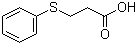 CAS 登录号：5219-65-8, 3-苯硫基丙酸