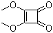 structure of CAS# 5222-73-1, 3,4-二甲氧基-3-环丁烯-1,2-二酮