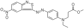 structure of CAS# 52239-04-0, 分散蓝 148