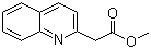 structure of CAS# 52249-48-6, Methyl 2-quinolylacetate