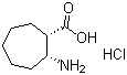 CAS # 522644-09-3, (1S,2R)-2-Aminocycloheptanecarboxylic acid hydrochloride