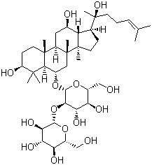 CAS 登录号：52286-58-5, 人参皂苷 Rf