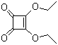 CAS # 5231-87-8, Diethyl squarate, Squaric acid diethyl ester, 3,4-Diethoxy-3-cyclobutene-1,2-dione, 3,4-Diethoxycyclobut-3-ene-1,2-dione