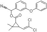 structure of CAS# 52315-07-8, beta-Cypermethrin
