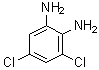structure of CAS# 5233-04-5, 3,5-二氯-1,2-苯二胺