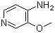 structure of CAS# 52334-90-4, 4-氨基-3-甲氧基吡啶