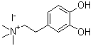 CAS # 52336-53-5, 3,4-Dihydroxy-N,N,N-trimethylbenzeneethanaminium iodide, Dopamine methiodide