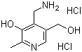 CAS # 524-36-7, Pyridoxamine dihydrochloride, 4-(Aminomethyl)-5-hydroxy-6-methyl-3-pyridinemethanol dihydrochloride