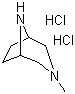 structure of CAS# 52407-92-8, 3-甲基-3,8-二氮杂双环[3.2.1]辛烷二盐酸盐