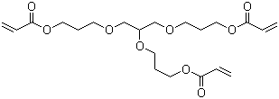 structure of CAS# 52408-84-1, 甘油三羟丙基醚三丙烯酸酯