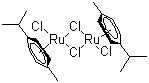 structure of CAS# 52462-29-0, Dichloro(p-cymene)ruthenium(II) dimer