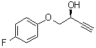 CAS 登录号：524714-03-2, (2S)-1-(4-氟苯氧基)-3-丁炔-2-醇