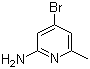 structure of CAS# 524718-27-2, 4-溴-6-甲基-2-氨基吡啶