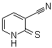 structure of CAS# 52505-45-0, 1,2-Dihydro-2-thioxo-3-pyridinecarbonitrile