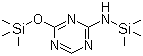 CAS 登录号：52523-35-0, N-(三甲基硅基)-4-(三甲基硅氧基)-1,3,5-三嗪-2-胺
