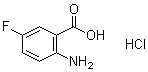 CAS 登录号：52548-62-6, 2-氨基-5-氟苯甲酸盐酸盐