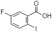 structure of CAS# 52548-63-7, 5-氟-2-碘苯甲酸
