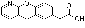 structure of CAS# 52549-17-4, Pranoprofen