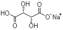 CAS 登录号：526-94-3, 酒石酸氢钠