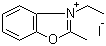 structure of CAS# 5260-37-7, 3-乙基-2-甲基苯并恶唑鎓碘化物