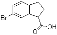 structure of CAS# 52651-16-8, 6-溴-1-茚满羧酸