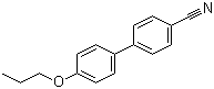structure of CAS# 52709-86-1, 4-丙氧基-4'-氰基联苯