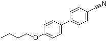 4-丁氧基-4'-氰基联苯分子结构 (CAS 52709-87-2)