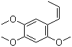 structure of CAS# 5273-86-9, (Z)-1,2,4-Trimethoxy-5-propenylbenzene
