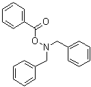 structure of CAS# 52742-32-2, N-(Benzoyloxy)-N-(phenylmethyl)benzenemethanamine