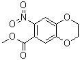 structure of CAS# 52791-03-4, 7-硝基-2,3-二氢苯并[b][1,4]二恶英-6-羧酸甲酯