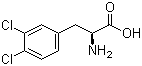 structure of CAS# 52794-99-7, 3,4-二氯-L-苯丙氨酸