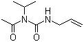 CAS 登录号：528-92-7, 烯丙基异丙基乙酰脲