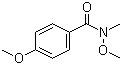 structure of CAS# 52898-49-4, N,4-二甲氧基-N-甲基苯甲酰胺