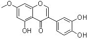 CAS 登录号：529-60-2, 3-(3,4-二羟基苯基)-5-羟基-7-甲氧基-4H-1-苯并吡喃-4-酮