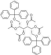 CAS 登录号：52918-59-9, 1,6-二-O-(三苯基甲基)-D-甘露醇四乙酸酯