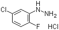 structure of CAS# 529512-80-9, 5-氯-2-氟苯肼盐酸盐