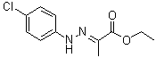 CAS # 5296-86-6, 2-[(4-Chlorophenyl)hydrazono]propanoic acid ethyl ester, NSC 21429